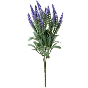 Clayre & Eef 6PL0292 Sztuczny kwiat lawendy 8x8x36 cm