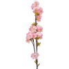 Clayre & Eef 5PL0094 Gałązka dekoracyjna z kwiatami różowa 10x8x92 cm plastik