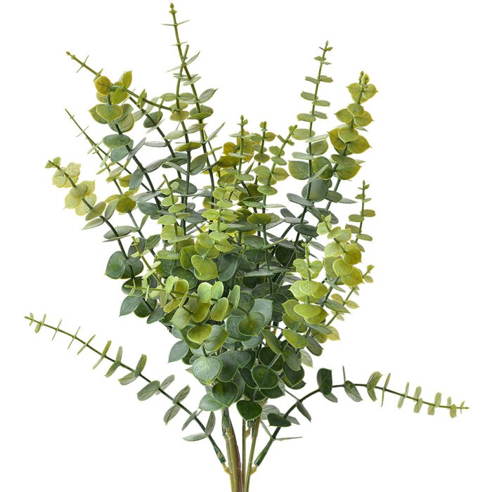Clayre & Eef 6PL0296 Gałąź dekoracyjna Zielona 12x12x46 cm Plastik