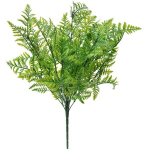 Clayre & Eef 6PL0298 Gałązka dekoracyjna perska paproć zielona 14x6x56 cm