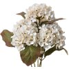 Clayre & Eef 6PL0303 Sztuczny kwiat Hortensja Biały Zielony 44 cm