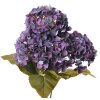 Clayre & Eef 6PL0304 Sztuczny kwiat Hortensja Fioletowy Zielony 18x16x44 cm