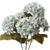 Clayre & Eef 6PL0306 Sztuczny kwiat hortensja niebieskozielony 42 cm