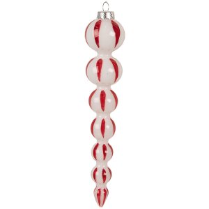 Clayre & Eef 6GL4614 Bombki choinkowe Ø 3x18 cm