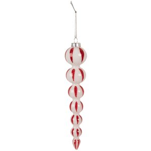 Clayre & Eef 6GL4614 Bombki choinkowe Ø 3x18 cm