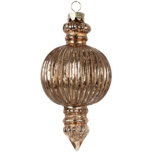 Clayre & Eef 6GL4623 Bombki choinkowe Ø 7x14 cm