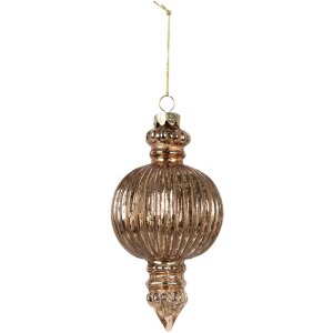 Clayre & Eef 6GL4623 Bombki choinkowe Ø 7x14 cm