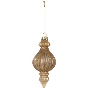 Clayre & Eef 6GL4624 Bombki choinkowe Ø 7x14 cm