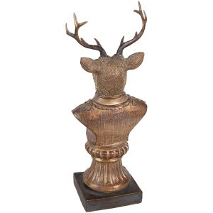 Clayre & Eef 6PR4281 Dekoracja Jeleń 10x8x25 cm