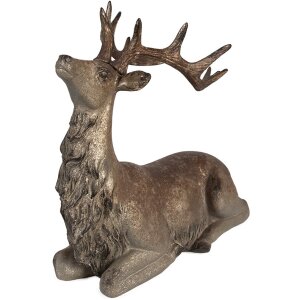 Clayre & Eef 6PR4293 Dekoracja Jeleń 29x15x27 cm
