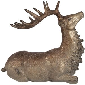 Clayre & Eef 6PR4293 Dekoracja Jeleń 29x15x27 cm