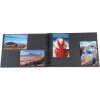 Exacompta spiralny album fotograficzny MILANO 32x22 cm 50 czarnych stron Scrapbooking