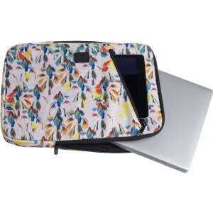 Etui na laptopa Exacompta 13-14" z motywem Afryki Poliester z recyklingu rPET
