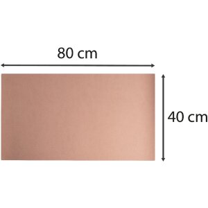 Exacompta 29143E Podkładka do pisania 40x80 cm PU dwukolorowa Nude Grey