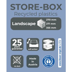 Exacompta 3087213D Pojemnik na szuflady Big Box Plus Horizon format poziomy 5 szuflad