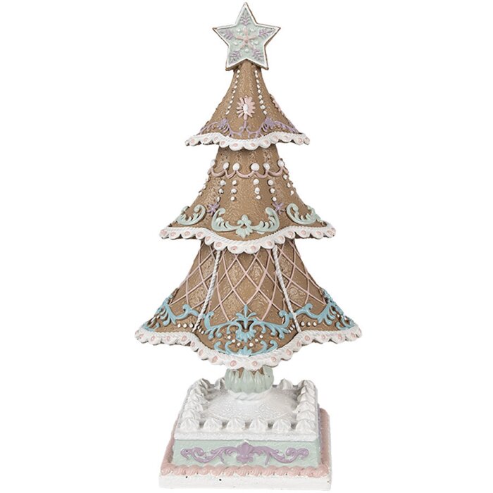 Clayre & Eef 6PR4320 Ozdoba choinkowa 12x12x25 cm