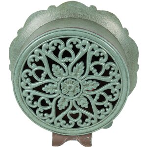 Clayre & Eef 6KL0821 Zegar stołowy 15x7x16 cm / 1xAA