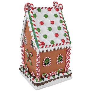 Clayre & Eef 6PR4252 Domek dekoracyjny 20x20x37 cm