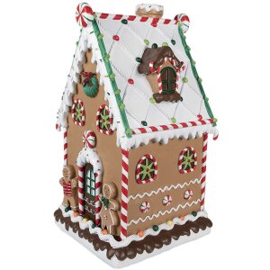 Clayre & Eef 6PR4253 Domek dekoracyjny 28x28x51 cm
