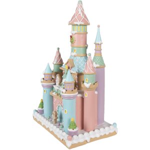 Clayre & Eef 6PR4262 Dekoracja Zamek 27x18x42 cm