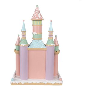 Clayre & Eef 6PR4262 Dekoracja Zamek 27x18x42 cm