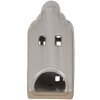 Clayre & Eef 6CE1790 Porcelanowy podgrzewacz do herbaty House Beige 9x8x18 cm Country Style