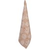 Clayre Eef GBB42-1 Ręcznik 50x70 cm Brązowy Domek z Piernika Bawełna