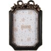 Clayre & Eef 2F1161 Ramka na zdjęcia czarna 13x2x20 cm Retro Vintage 10x15 cm