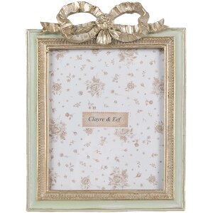 Clayre & Eef 2F1163 Ramka na zdjęcia zielona 16x2x22...