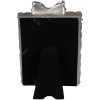Clayre & Eef 2F1178 Ramka na zdjęcia w kolorze srebrnym 14x3x21 cm 10x15 cm Romantyczna