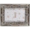 Clayre & Eef 2F1181 Ramka na zdjęcia srebrna 15x2x20 cm 10x15 cm Vintage Design