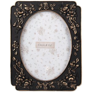Clayre & Eef 2F1184 Ramka na zdjęcia Black Vintage...