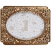 Clayre & Eef 2F1190 Ramka na zdjęcia złota 17x2x22 cm 10x15 cm styl vintage