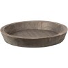 Miska dekoracyjna Clayre & Eef Drewno Ø 27x4 cm Brązowy Styl Boho Rustykalny