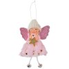 Clayre & Eef 65680P Zawieszka dekoracyjna anioł 8x3x15 cm