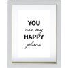 Ramka portretowa Hama Happy 10x15 cm Drewno MDF Biały Format portretowy i poziomy