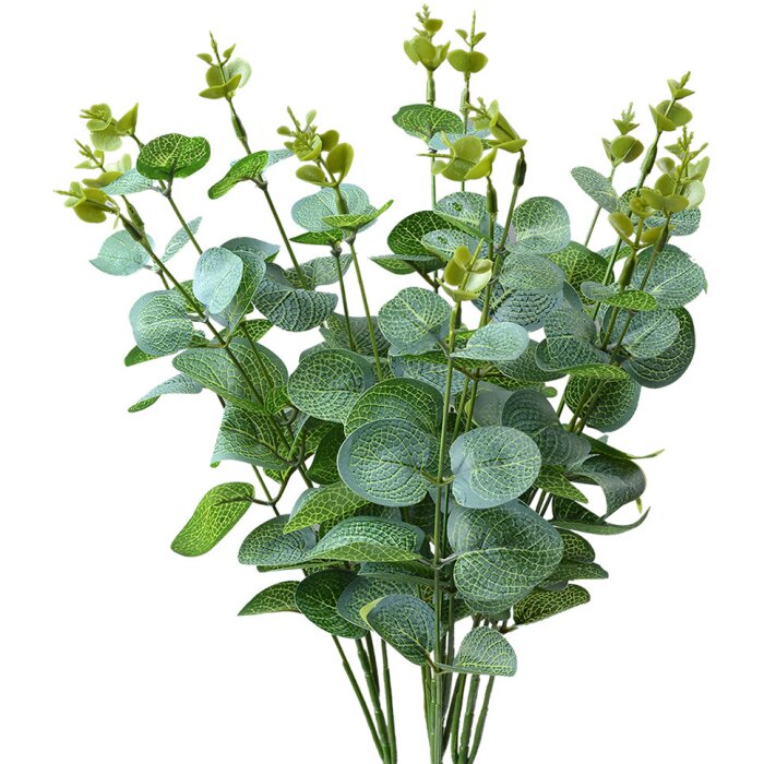 Clayre & Eef 6PL0256 Gałąź dekoracyjna Zielona Plastik 12x8x50 cm