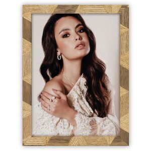 ZEP Drewniana ramka na zdjęcia Lisbona 10x15 cm Naturalny...