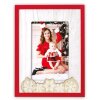 ZEP ZT3768 Vipiteno Drewniana ramka na zdjęcia Biało Czerwona 15x20 cm Pionowa