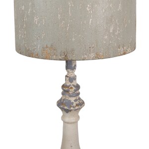 Clayre & Eef 5LMC0040 Lampa stołowa Iron Beige Grey...