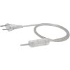 Clayre & Eef 5LMC0040 Lampa stołowa Iron Beige Grey Ø 33x75 cm E27 max 60W