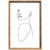 Walther NW824H Drewniana rama Silhouette 18x24 cm natura z czarno-białym nadrukiem artystycznym