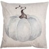 Clayre & Eef CSP21 Poszewka na poduszkę beżowo-szara w stylu wiejskim 45x45 cm