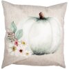 Clayre & Eef CSP22 poszewka na poduszkę beżowo-szara 45x45 cm poliester styl wiejski