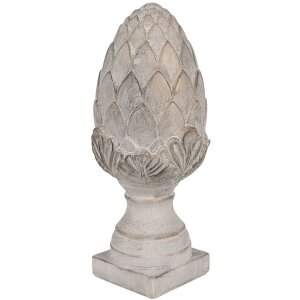 Clayre & Eef 6TE0545L Dekoracja Pinecone Stone Grey Ø 17x39 cm