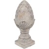 Clayre & Eef 6TE0545M Kamień dekoracyjny Pinecone szary Ø 14x33 cm