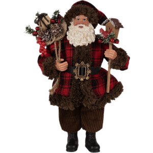 Clayre & Eef 65595 Ojciec Boże Narodzenie figurka...