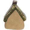 Clayre & Eef 6CE1780 Dekoracja Dom brązowo-zielona ceramika 7x6x9 cm