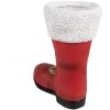 Clayre & Eef 6MG0048 Ozdoba świąteczna Buty Czerwone Białe 32x19x36 cm