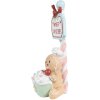 Clayre & Eef 6PR4269 Dekoracja Piernikowy ludzik beżowo-zielony 13x10x25 cm